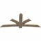 Ekena Millwork Davenport Rough Sawn Timber Gable Bracket, Douglas Fir, 84"W x 38"H x 2"D x 6"F, 11/12 Pitch GBW084X38X0206DAV00RDF - alternate 3